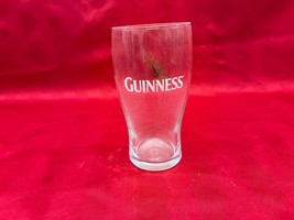 GUINNESS DRAUGHT GOLD HARP LOGO Clear Beer Glass - $7.92