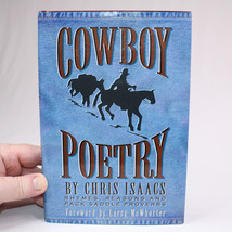 Signed Cowboy Poetry By Chris Isaacs Rhyme Reason Pack Saddle Proverb 2001 Hc Dj - $68.51