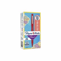 Paper Mate Flair Felt Tip Pens, Medium Point (0.7mm), Red, 12 Count - £35.16 GBP