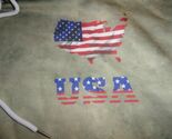 PATRIOT U.S. FLAG RED WHITE BLUE PROUD AMERICAN THERMAL HOODIE USA SIZE ... - $28.34