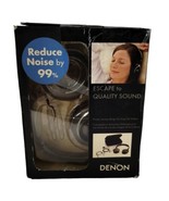 Denon AH-NC732 Noise Cancelling Headphones Headset W/ Case - £38.91 GBP