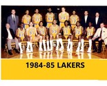 1984-85 LOS ANGELES LAKERS 8X10 TEAM PHOTO BASKETBALL PICTURE NBA LA  - £3.85 GBP