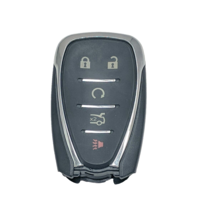 5 Button Keyless Entry Remote Start Key Fob For Chevrolet Cruze Malibu Camaro - £21.21 GBP