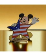 Disney Store Pin Mickey Mouse American Flag Star United States Patriotic... - £11.76 GBP