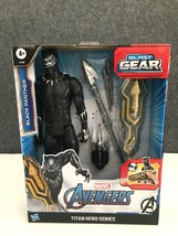 Marvel Titan Hero Series Blast Gear Deluxe Black Panther Action Figure NEW - £9.74 GBP