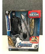 Marvel Titan Hero Series Blast Gear Deluxe Black Panther Action Figure NEW - £9.58 GBP
