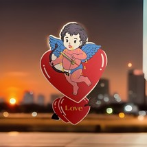Cupid/Angel in Love Heart Pendulum Clock - $19.79