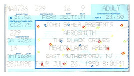 Aerosmith Concert Ticket Stub July 26 1990 East Rutherford New Jersey - £19.13 GBP