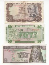 Spagna, Gran Bretagna, Guatemala, Collezioni E Lotti Di Banconote Mondiali - $17.66