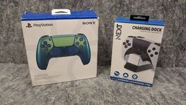 Sony PlayStation 5 DualSense Wireless Controller - Chroma Teal + Chargin... - $68.99