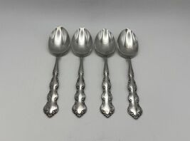 Set of 4 Oneida Deluxe Stainless Steel MOZART Teaspoons - $63.99