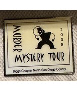 2008 Biggs HOG Murder Mystery Tour Pin San Diego Harley Event No Back - $26.14 CAD