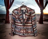 Ariat Ladies Multicolor Serape Print Jacket Blazer Sz 4/Small Southweste... - $58.41