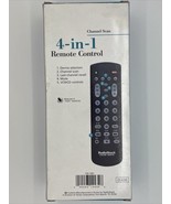 Radio Shack Universal Remote Control  4 in 1 TV  VCR #150-1991 NIB With ... - $6.85