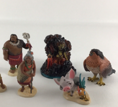Disney Moana Deluxe Collectible Figures Hawk Lot Te Ka Moana Pua Hei Hei... - £13.37 GBP