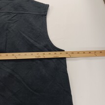 Perry Ellis Men’s Men's Blue Cotton Blend Zip-Up Sleeveless Vest Size XL image 7