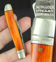 Vintage Kutmaster Pocket Knife UTICA NY USA beautiful peanut ESTATE SALE... - $32.99