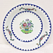 Antique Copeland Spode Vienna Flowers Basket Embossed Floral Pattern Sou... - $18.32