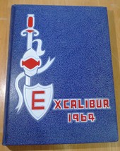 1964 Justin  Ford Kimball High School Yearbook Dallas Texas Excalibur - £59.17 GBP
