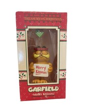 Garfield Merry Kissmas 1978 Enesco Plastic Christmas Ornament - £15.27 GBP