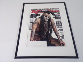 Johnny Depp Lone Ranger Framed 11x14 ORIGINAL 2013 Rolling Stone Cover - £27.69 GBP