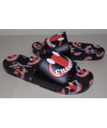 Champion Size 14 M IPO SMILE Black Scarlet Slide Sandals New Men&#39;s Shoes - £77.08 GBP