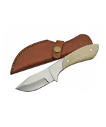 Heavy Handle 7.25" BONE WHITETAIL SKINNER Kni... - $29.25