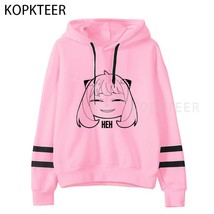 Spy X Family Anya Forger Kawaii Jacket Sweater Loose Hooded Autumn Top Clothes S - £59.81 GBP