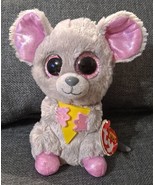 Ty Beanie Boos - SQUEAKER the Mouse (6 Inch) NEW with Tags - £10.16 GBP