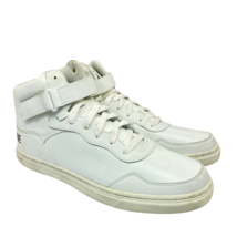 Dada Supreme Men&#39;s Mid-Cut Athletic Sneakers DS1006 White Leather Size 13M - $28.49