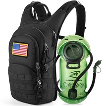MOUTH Hydration Pack Backpack With 2L Bpa Free Leak Proof Water Bladder Great St - £96.58 GBP