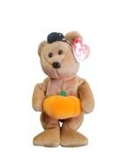 TY Beanie Baby - HOCUS the Halloween Bear 9.25&quot;...NEW - £7.47 GBP