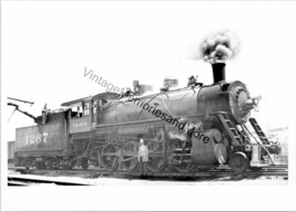 Vintage Frisco Line Railroad 1287 Steam Locomotive T3-493 - £23.58 GBP