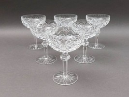 Waterford Crystal Powerscourt Champagne 5 3/8&quot; Sherbet Glasses Set Of 6 - $299.99