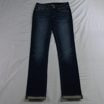 NEW Buckle 26 Mid Rise Straight Dark Wash Stretch Denim Womens Jeans - £15.71 GBP