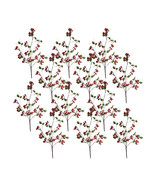 Boxwood Berry Twig Spray (Set of 12) - $3,192.54 MXN