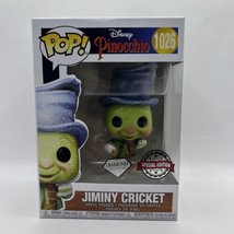 JIMINY CRICKET #1026 Disney Pinocchio Special Edition Diamond Funko Pop ... - £15.01 GBP