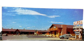 Postcard Alpha Motel Walsenburg , Colorado - £4.05 GBP