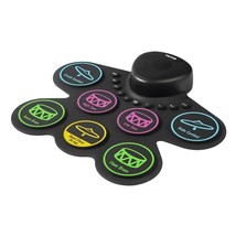 Electric Drum Set 7-Pad with Headphone Jack Pedals Speaker for Beginners... - $93.99