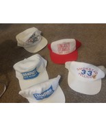 VTG  LOT of 5 / 90&#39;s 80&#39;s Racing AC Delco Champion Smokstad Hat Cap Truc... - $64.95 CAD