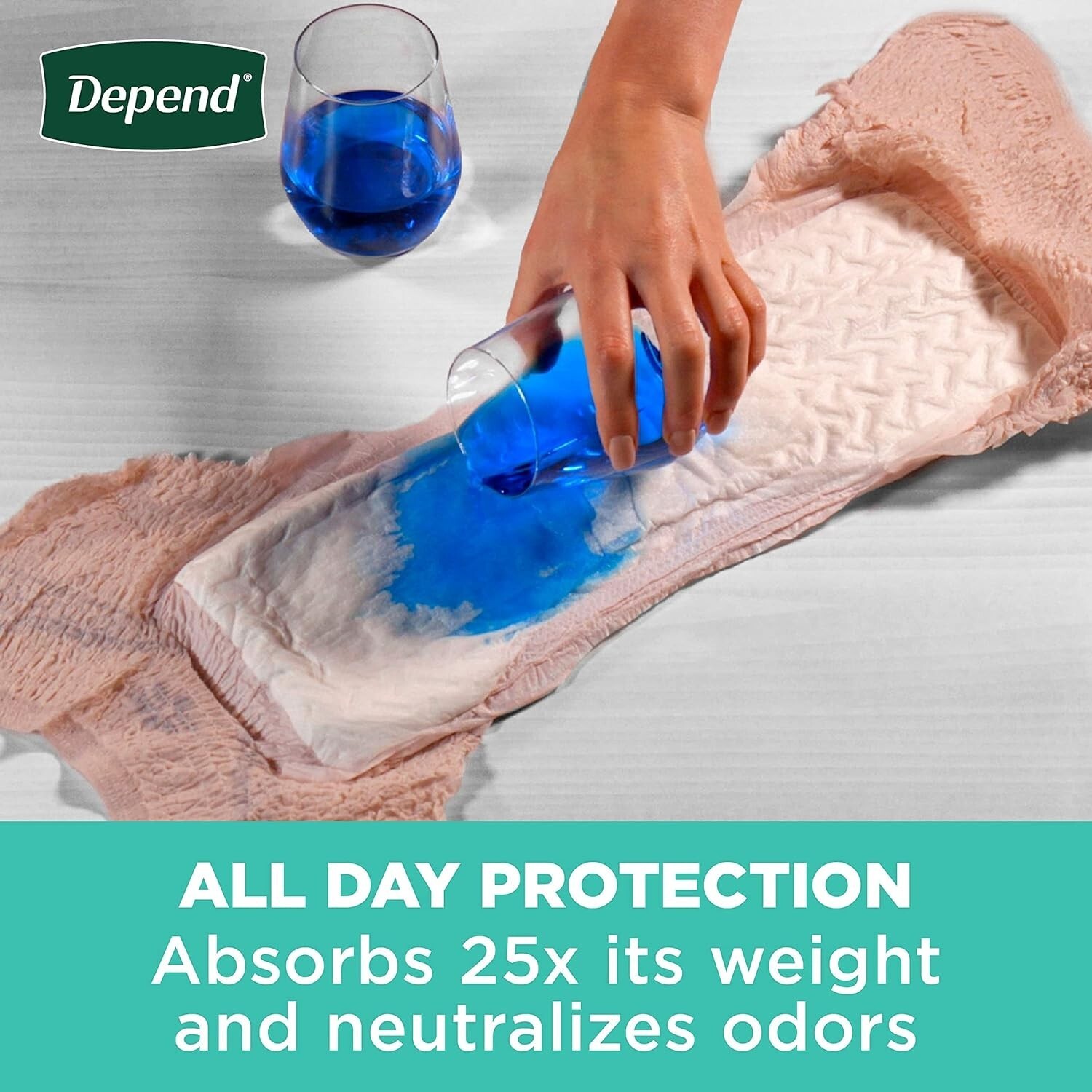 Depend Fresh Protection Incontinence Underwear for Women XL 68CT OPEN BAG Item image 7