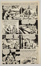 1946 Print Ad Gillette Razor Blades Bow &amp; Rifle Deer Hunting Cartoon  - £7.77 GBP