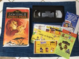 714A~ The Lion King II 2 Simba&#39;s Pride VHS Clamshell Walt Disney - £8.37 GBP