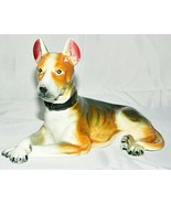 Great Dane Dog Porcelain Bone China Figurine Statue Japan Hand Painted V... - $23.04 CAD