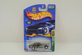 Hot Wheels &#39;68 Cougar Black Diecast Car 57003 Treasure Hunt 2002 Mattel NOC - $29.02