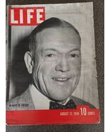 Life Magazine ~ August 12, 1940 ~ Sen McNary of Oregon ~ Vol. 9 ~ No. 7 ... - $30.00