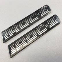 82-92 Camaro Black / Gray Iroc-Z Rocker Panel Emblems  PAIR - £38.25 GBP