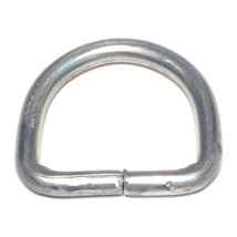 5/32&quot; x 7/8&quot; Zinc Plated Steel D-Rings (32 pcs.) - $18.72