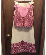 Vtg Handwoven Fabric Skirt &amp; Vest Gorgeous! - $179.38 CAD