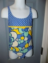 Mini Boden Polka-Dot/Flower Bathing Suit Size 5/6Y Girl&#39;s EUC - $16.79